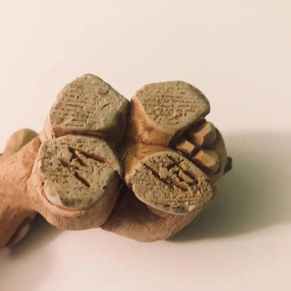 Vtg Artesania Rinconada Bull Cow Figurine  Hand Made 3 Inch Tall - Picture 10 of 13